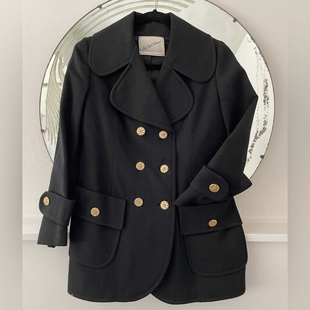 Vintage 80s/90s Saks Fifth Avenue Blazer, Black, Women’s Size Small